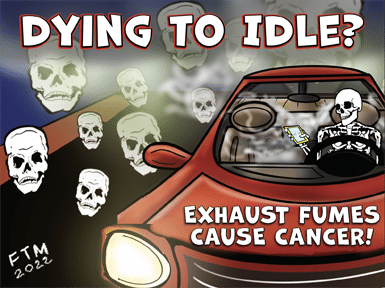 Exhaust Fumes Cause Cancer