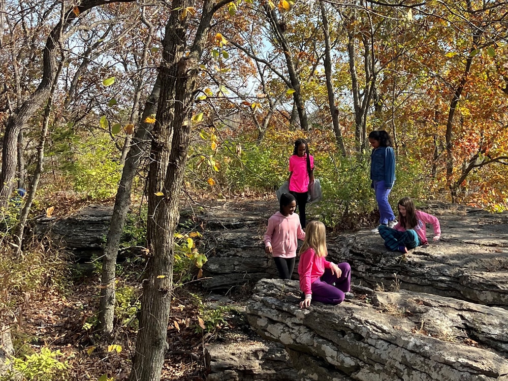 Nature exploration can reduce nearsightedness and increase vitamin D levels. Kids stay active,